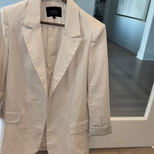Rolypoly Women's Cream Blazer